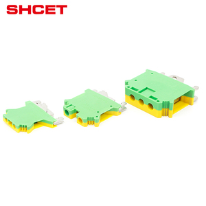 USLKG 2.5 Feed Through DIN Rail Plastic Brass Push in <strong>Connection</strong> <strong>Spring</strong> <strong>Terminal</strong> <strong>Blocks</strong> - Product Image 4