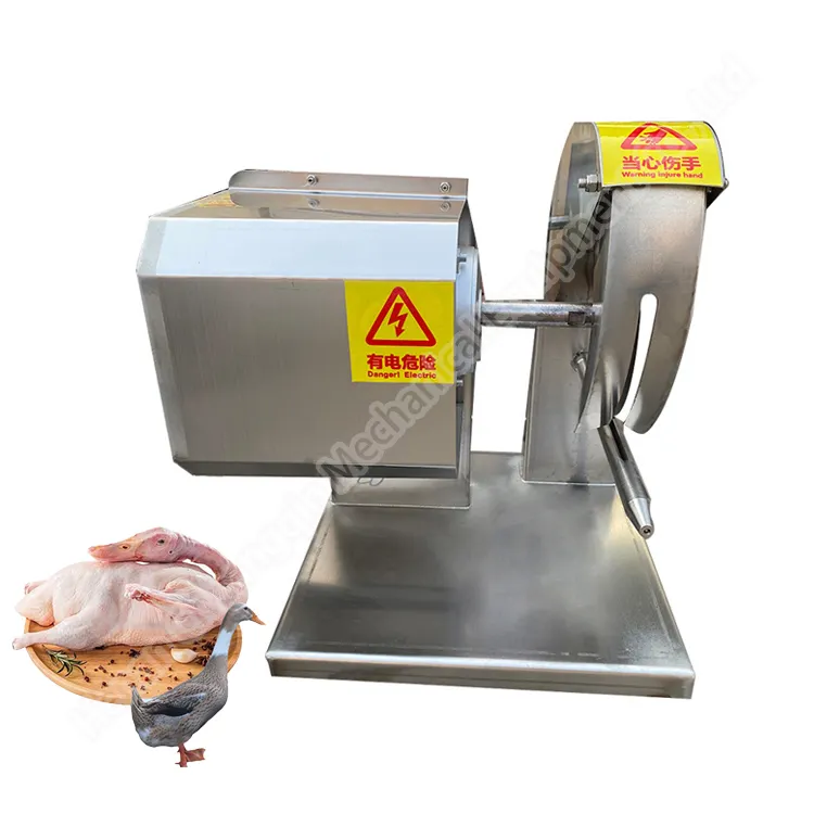 Aço inoxidável 220V corte frango inteiro para venda Automatic Poultry Slaughter Saw Machine