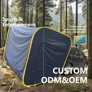 Wind Valley Outdoor Wasserdichtes SUV Auto Pop-up Dusch zelt Tragbare hintere Markise Flügels eite für Camping Travel Car Zelt - Product Image 1