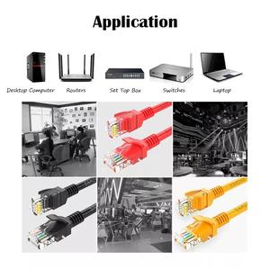 OEM Werkseitige Lieferung rj45 cat5e Kabel Cat5E Rj45 Patchkabel Ethernet-Netzwerk kabel Rauch armes halogen freies Netzwerk kabel