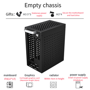 High Quality Desktop ITX <strong>Case</strong> for Home <strong>Computers</strong> Mini-ITX Form Factor Adapted to FLEX Power Supplies Most Popular Product Stock - Product Image 6