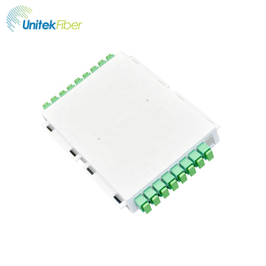 <strong>Excellent</strong> uniformity LGX cassette type plc splitter 16 cores sc apc box plc splitter