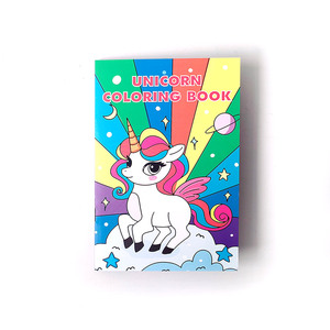 儿童定制印刷独角兽儿童彩色认知着色书 - Product Image 2