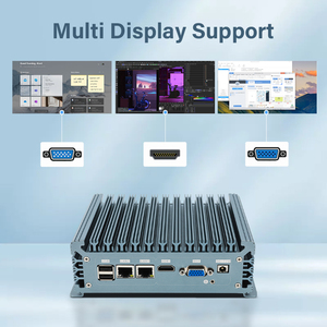 CPUコアi3-5005UブロードウェルシステムミニITX組み込みコンピューター2 * LAN2 * COMファンレスポケットPCミニComputadoraデスクトップミニPC - Product Image 2