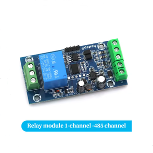 Modbus-Rtu 1/2/4/8 vías módulo de relé conmutación entrada/salida comunicación RS485/TTL