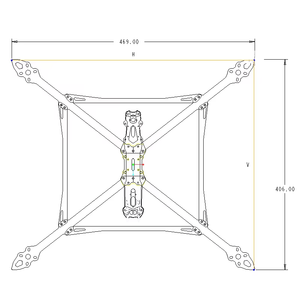 New13-inch V2 Version Carbon Fiber Drone <strong>Frame</strong> <strong>Fpv</strong> Crossing Captain Endurance Large Load <strong>Fpv</strong> for Long Range Drone - Product Image 3