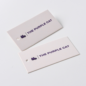 Custom Design <strong>High</strong> <strong>Quality</strong> Hang Tags Labels for Clothing Garment Luxury Embossed hang Tags <strong>String</strong> - Product Image 6