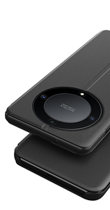 豪华PU皮革后盖荣誉X9a智能视窗翻盖手机外壳 - Product Image 6