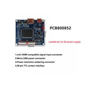 7 Zoll Universal LCD Screen Control Treiber platine Monitor Kit für Raspberry Pi Computer - Product Image 3