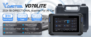 2024 VDIAGTOOL VD70 lite strumenti di diagnostica automatica obd2 Scanner con chiave di controllo bidirezionale programmazione 31 + reset può FD & DoIP - Product Image 3