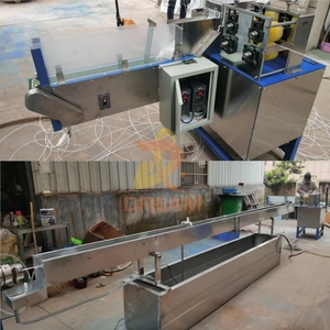 Otomatik plastik saman Pvc boru yapma makinesi plastik Filament ekstrüzyon makine ürün hattı geri dönüşüm için
