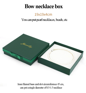 Custom Exquisite Jewellery Gift Box for Pearl Necklace Jewelry Packaging Pearl Necklace Packaging Box Luxury Jewelry Box