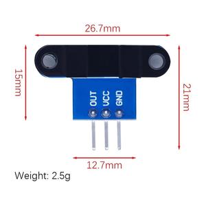 Módulo de Sensor de velocidad infrarrojo IR Optoacoplador de detección de medición de distancia para coche inteligente/Robot