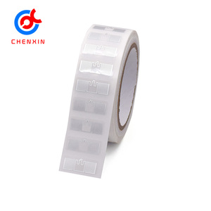 RFID 33*13mm White Label Dry/<strong>wet</strong> <strong>Inlay</strong> 18000-6C 860~960mhz Warehouse Management Sticker Uhf Label Rfid Asset Tags Manufacturers - Product Image 3