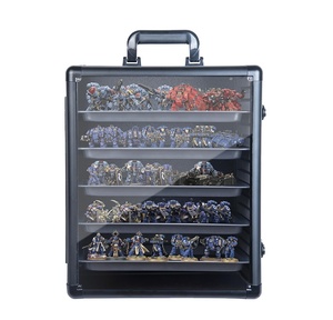 Xách tay Modular thu nhỏ lưu trữ Trường hợp với 5 khay thu nhỏ mang và hiển thị giao thông vận tải trường hợp - Product Image 1