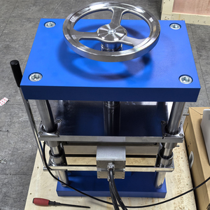 Pressa a caldo programmabile automatica del laboratorio 30T con i doppi piani di riscaldamento/macchina elettrica della stampa di calore - Product Image 6