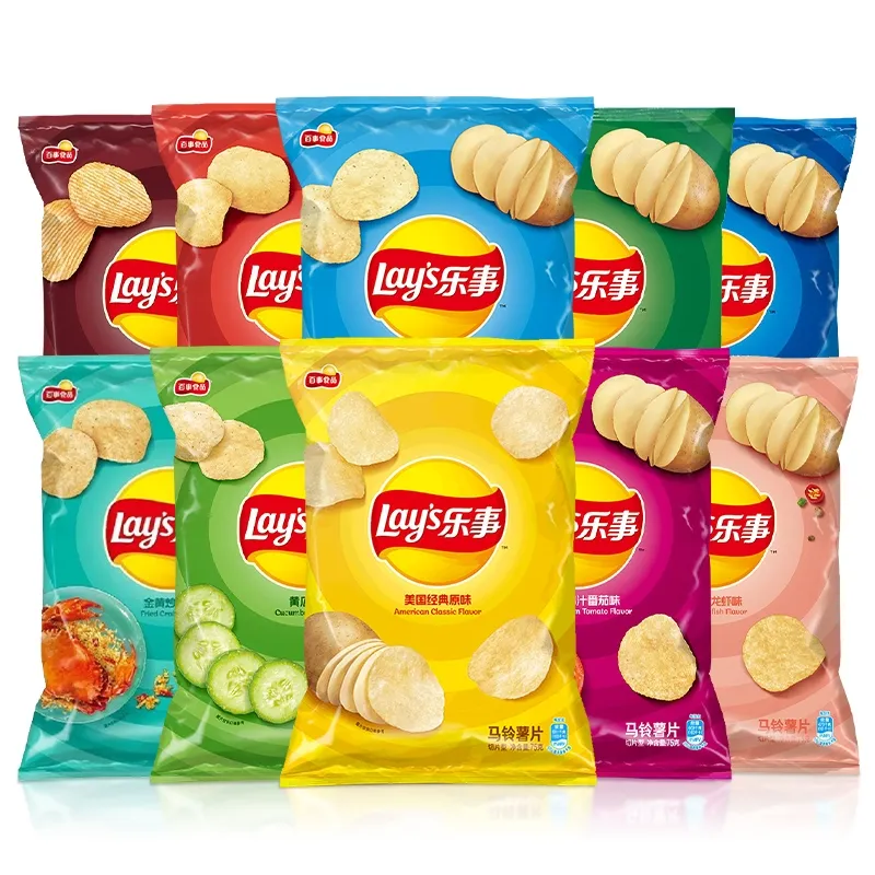 Großhandel Kartoffel chips legt Kartoffel chips Beutel Kartoffel chips Snack Packt asche