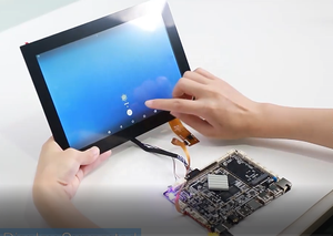 Android OS anakart gömülü LCD modülü ile 10.1 inç 1024x800 çözünürlük TFT LVDS lcd ekran modülü - Product Image 4