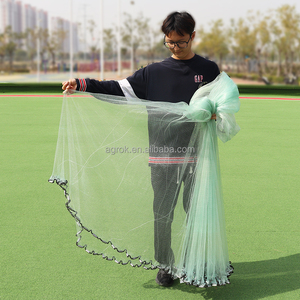 Cast <strong>Net</strong> Fishing 10ft1/4 Sq <strong>1</strong> Inches Mesh <strong>1</strong>.0lb American Style Hand Throwing Cast <strong>Net</strong> Nylon Monofilament Lead Sinker Cast <strong>Net</strong> - Product Image 6