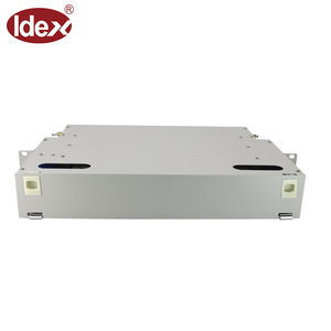 19 inç 1U Fiber optik ara bağlantı paneli 24 - 144 Port optik dağıtım çerçevesi FTTH FTTB FTTX ağ çözümü ODF - Product Image 4
