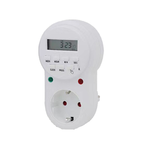 Euro UK US Plug, цифровая еженедельная программируемая электрическая розетка, розетка, таймер, переключатель времени на выходе, 220 В/110 В - Product Image 2