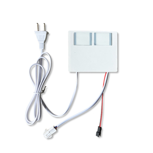 Interruttore a due sensori touch Anti-appannamento Dimmer Touch Smart con alimentatore driver sfangatore 3 colori per luce a Led specchio - Product Image 1