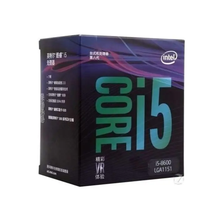 Intel Core i5 8600 FCLGA1151 9M caché con 6 núcleos y 6 hilos, una frecuencia de CPU de 3,60 GHz procesador de escritorio