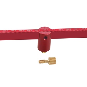 L-HT110-2 Lisca 360-degree Extended <strong>Arc</strong> and Circle Drawing Compass Ruler Made of Aluminum Alloy DIY Tool for Woodworking