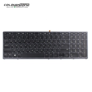 New 15 G3 RU Backlit Laptop <strong>Keyboard</strong> <strong>for</strong> Zbook 15 G3 15 G4 17 G3 17 G4 848311-001 Series <strong>Notebook</strong> <strong>Keyboard</strong> with Pointer - Product Image 2