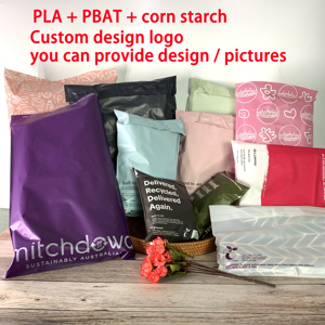 שקית מותאמת אישית מודפס לוגו צבעוני Sobres דה Envio קטן אספקה עסקית קטן חמוד פולי הדיוורים עם דפוס - Product Image 6