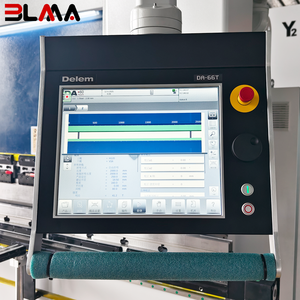 Macchina piegatrice lamiera automatica programmazione elettrica CNC Press Brake Delem sistema 4 assi consegna rapida