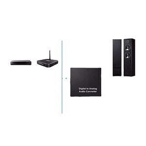 Адаптер для усилителей RCA, USB-кабель, цифровой аналоговый аудио конвертер, декодер, коаксиальный Оптический кабель, стерео аудио - Product Image 4