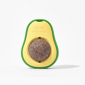 Nuevo juguete para mascotas que se puede girar divertido Self-Hey Catnip Play Cat Toy Forma de aguacate Catnip Cat Toys - Product Image 3