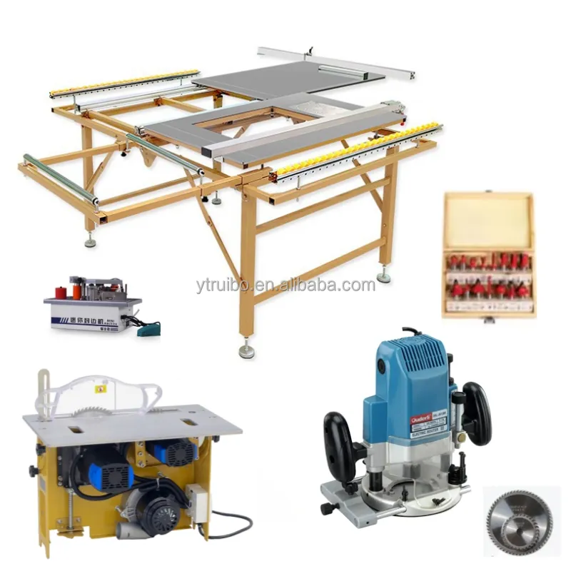 Sierra de carpintería portátil monofásica de 220V, maquinaria de carpintería, Sierra Maestra, Mini sierra de mesa