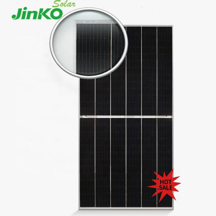لوحة شمسية ثنائية الوجه من النوع Jinko Tiger Neo بقدرة 550 وات 560 وات 570 وات 580 وات 585 وات 425 وات 430 وات 440 وات 450 وات وحدة كهرضوئية كهرضوئية