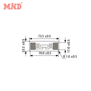 RFIDタグ資産追跡ラベルロングレンジパッシブUHFインレイ9662 9962 RFIDタグ - Product Image 5