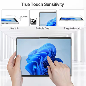 Anti-Scratch 9H temperli cam ekran koruyucu için Microsoft Surface Pro 8 2021 Pro X 13 inç - Product Image 4