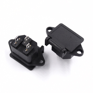 ช่องเสียบไฟ AC 250V 10A 3ขาสำหรับแผงปลั๊กไฟตัวผู้เต้าเสียบชาร์จไฟกันน้ำและกันฝุ่นปลั๊กไฟพร้อมฝาปิด - Product Image 3