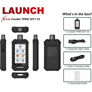 LAUNCH-Diagnose tool Creader TPMS 5011 V2 Reifendruck prüfer oe tpms-Sensor 12 Reset-Funktion tpms-Programmier werkzeug