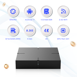 กล่องรับสัญญาณทีวี4K HDR Android 11อุปกรณ์สตรีมมิ่ง U11แอนดรอยด์11ดูทุกช่องบนทีวีฟรี - Product Image 2