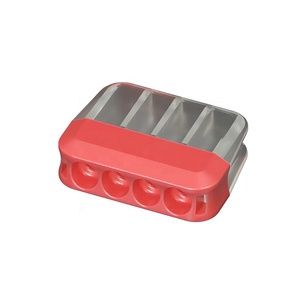 プッシュインクイックコネクトターミナル白ハードワイヤコネクタオートクランプ1入力1出力 - Product Image 3