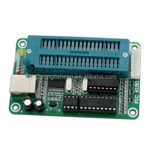 Stock PIC K150 Microcontrolador USB Programador automático con cable ICSP Tipo de placa de pruebas