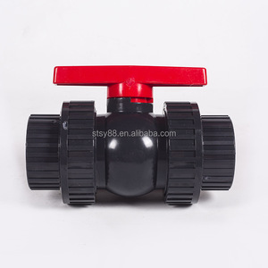 手动1/2 "-4" 中压聚氯乙烯水处理阀可定制OEM支持 - Product Image 1