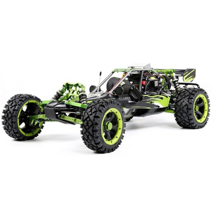 45045CCガソリンエンジン合金フロントリアアーム、LEDライト付き対称ステアリングRC2WD1/5スケールRUFANRovanBaja