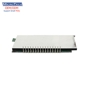 Industrielle No Controller Weiße Hintergrund beleuchtung 7-Segment-LCD-Anzeige TN-Positiv anzeige modul für Klimaanlage