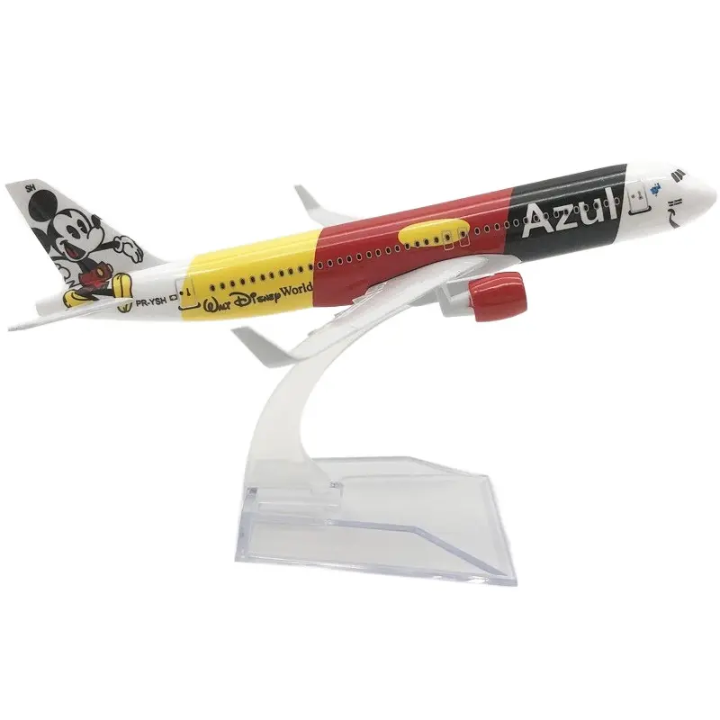 Promosyon ve iş hediyeler öğeleri 1:400 ölçekli 16cm A380 A350 A330 A320 hava otobüs uçak modeli