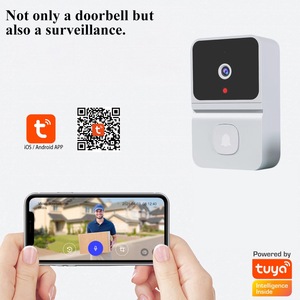 Tuya HD 1080P inteligente timbre inalámbrico de largo alcance Cámara visión nocturna WIFI Visible IP intercomunicador puerta de seguridad teléfono para el hogar - Product Image 5