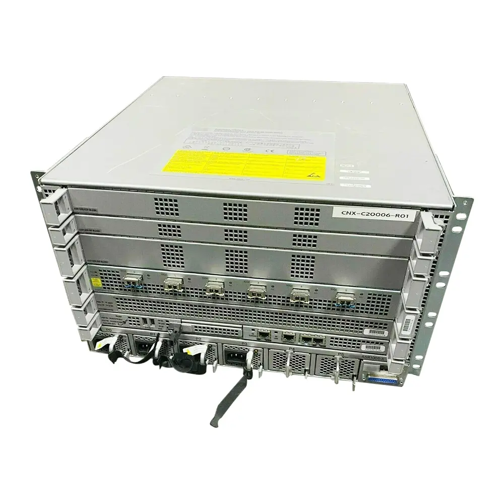 नई ASR1006-X ASR 1000 श्रृंखला Routers 100 Gbps ASR1000-6TGE + ASR1000-RP2