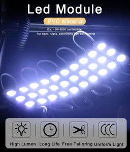 IP6512V ป้ายไฟ LED ขนาดเล็ก3W สีเต็มรูปแบบป้ายกลางแจ้งสำหรับร้านค้าสีขาวอบอุ่นสีฟ้าดีไซน์ทันสมัย - Product Image 6
