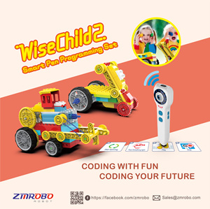 ZMROBO JoinMAX STEM WiseChild 2 для дошкольного программирования с Умной ручкой для чтения, говорящая с английской книгой программирования звука Edu - Product Image 2